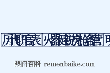 历代职官表·火器健锐虎枪各营·明是什么意思的图片